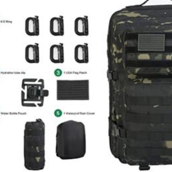 FLAPI High Quality Fabric Tactical Army Backpack